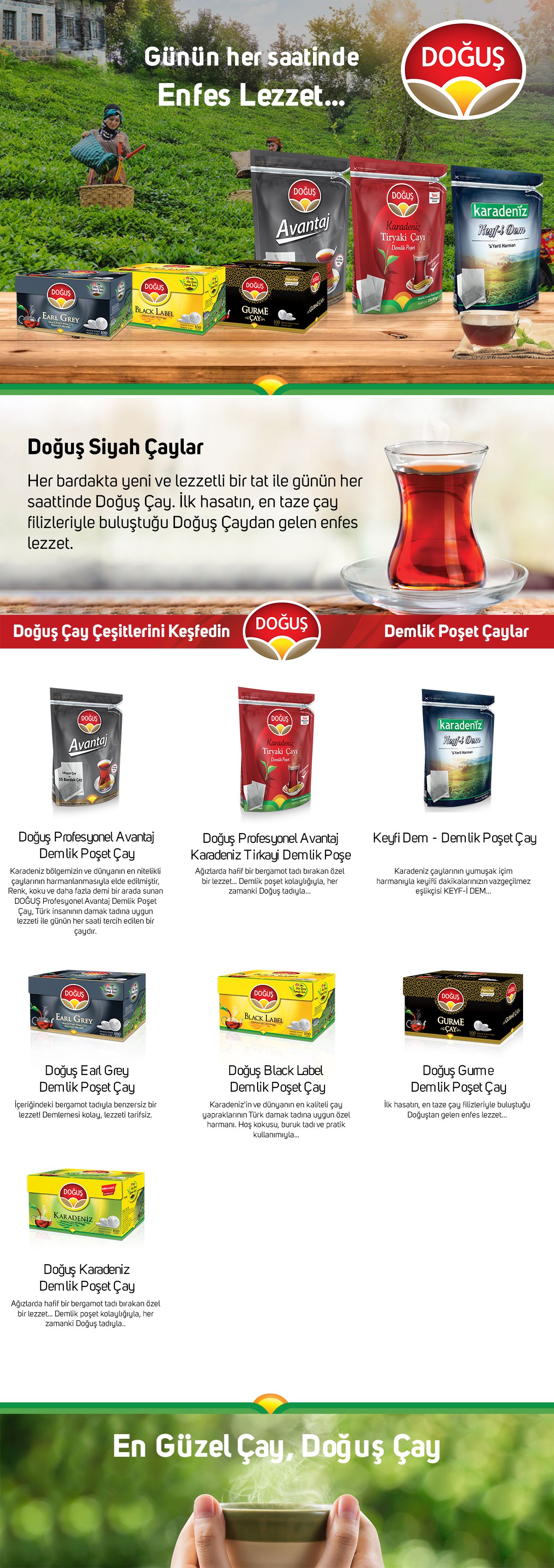 Doğuş Avantaj Demlik Poşet 35x30gr